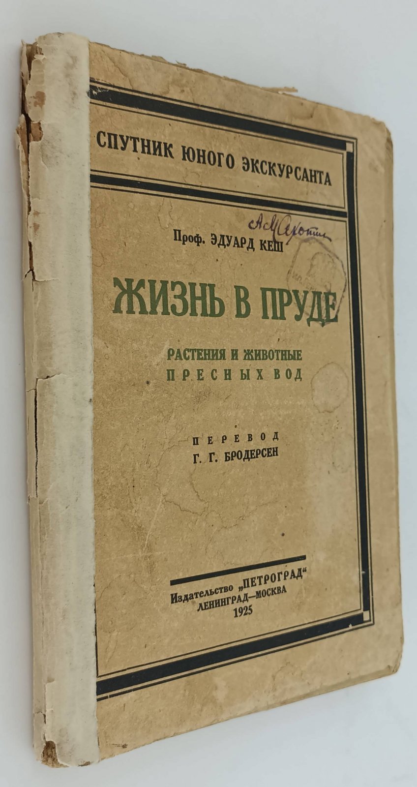 Кеш Э. Жизнь в пруде. Растения и животные пресных вод.