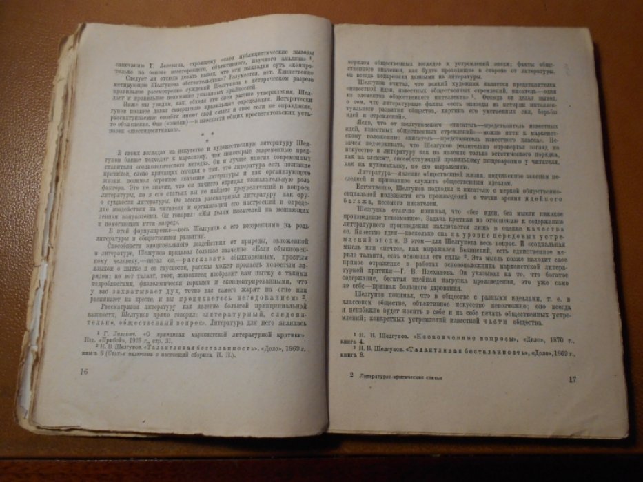 Шелгунов Н.В. Избранные литературно-критические статьи.