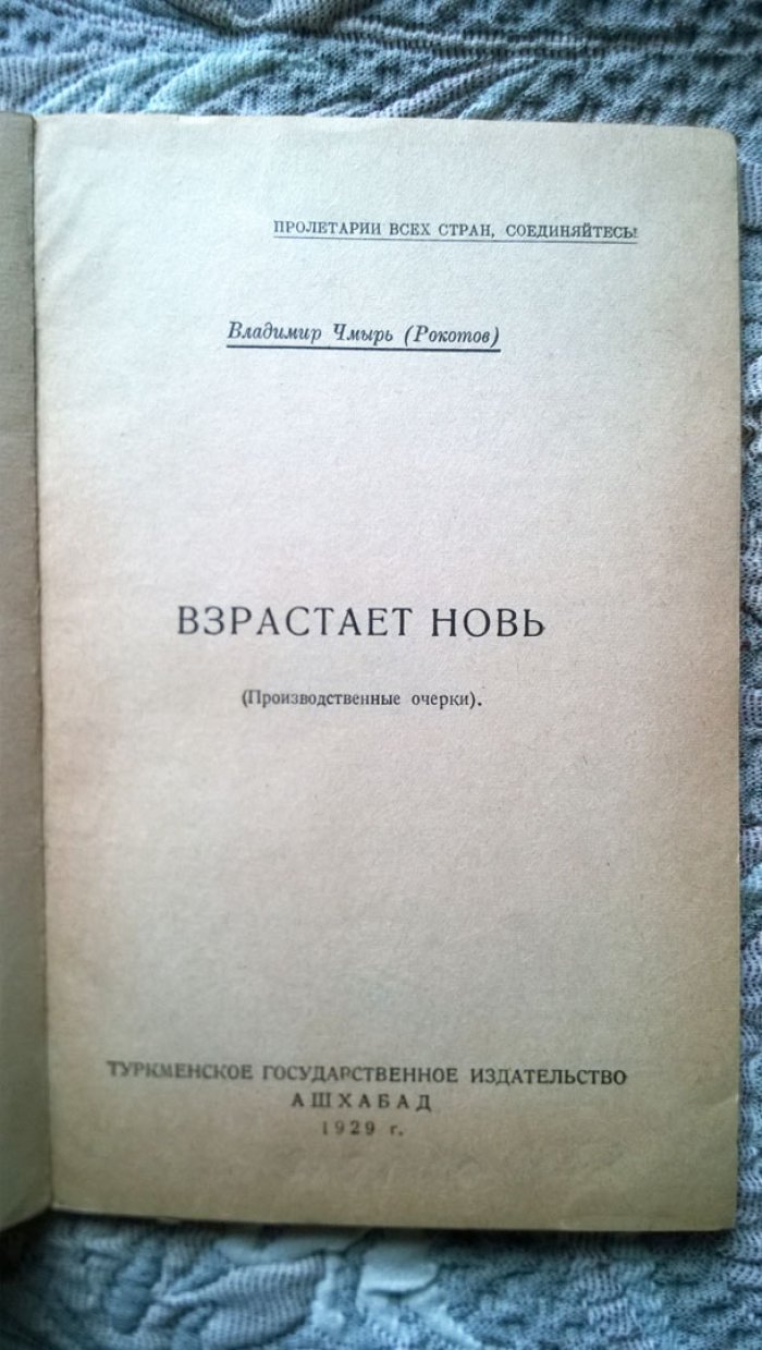 Чмырь (Рокотов) В. Взрастает новь.