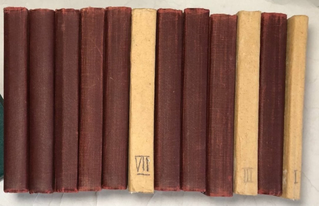 Чехов А.П. Собрание сочинений в 12 томах 24 книгах (комплект в 12 переплетах).