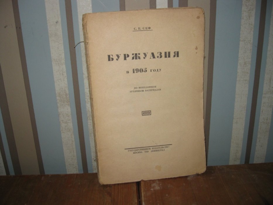 Сеф С.Е. Буржуазия в 1905 году.