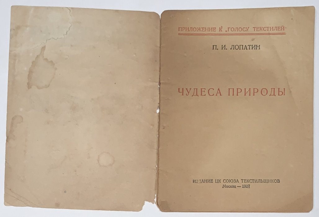 Лопатин П.И. Чудеса природы.