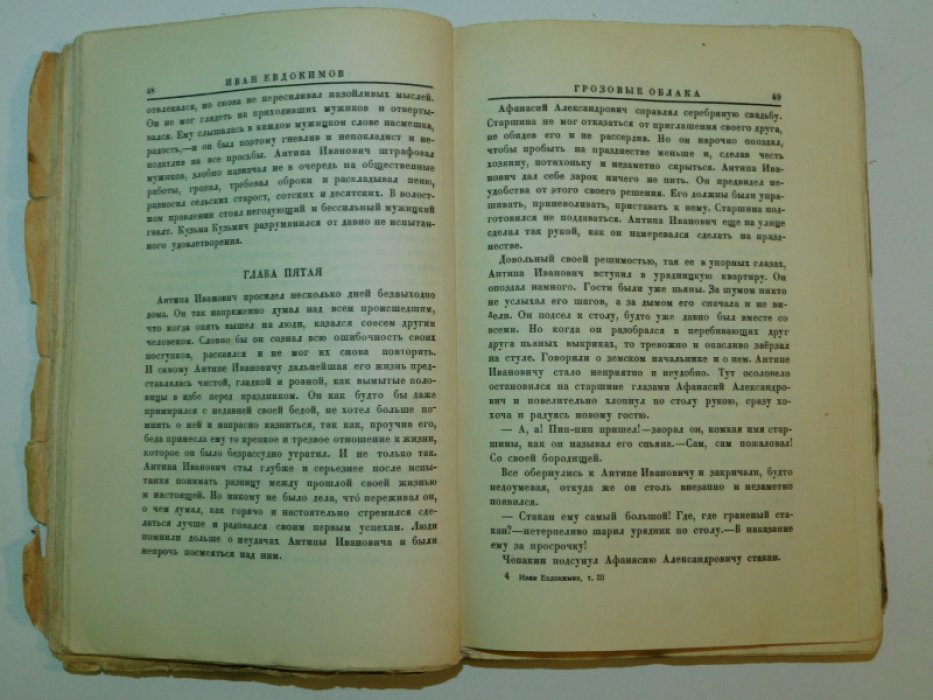 Евдокимов Иван. Собрание сочинений. Том III. Заозерье. Роман в 6 чч. Книга 2-ая, часть 4: Грозовые облака.