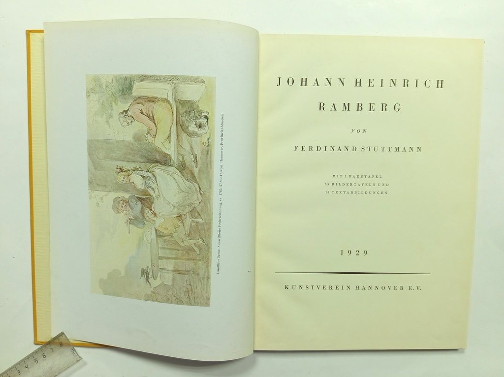Johann Heinrich. Ramberg von Ferdinand Stuttmann.