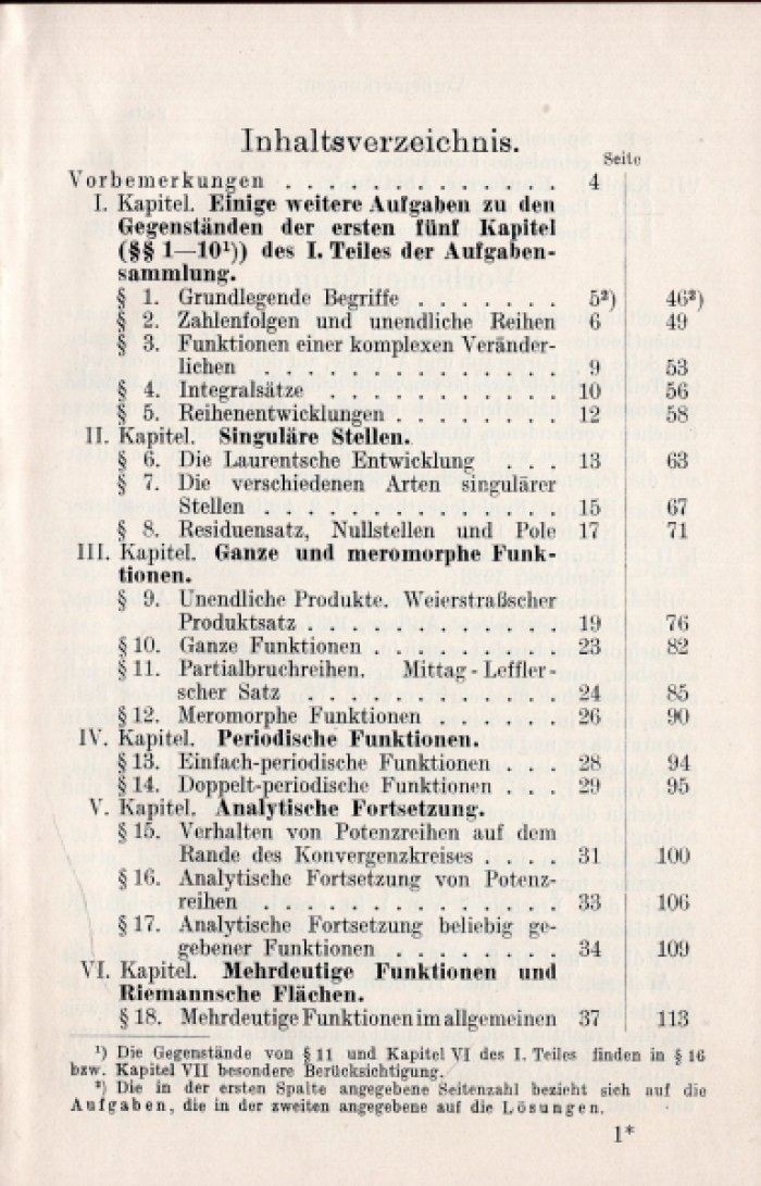 Knopp Konrad. Aufgabensammlung zur Funktionentheorie. II. Teil. Aufgaben zur hoheren Funktionentheorie (Сборник упражнений по теории функций. Часть II. Упражнения по теории высших функций)