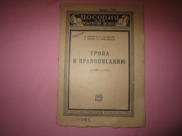 Лопырева М. и др. Тропа к правописанию.