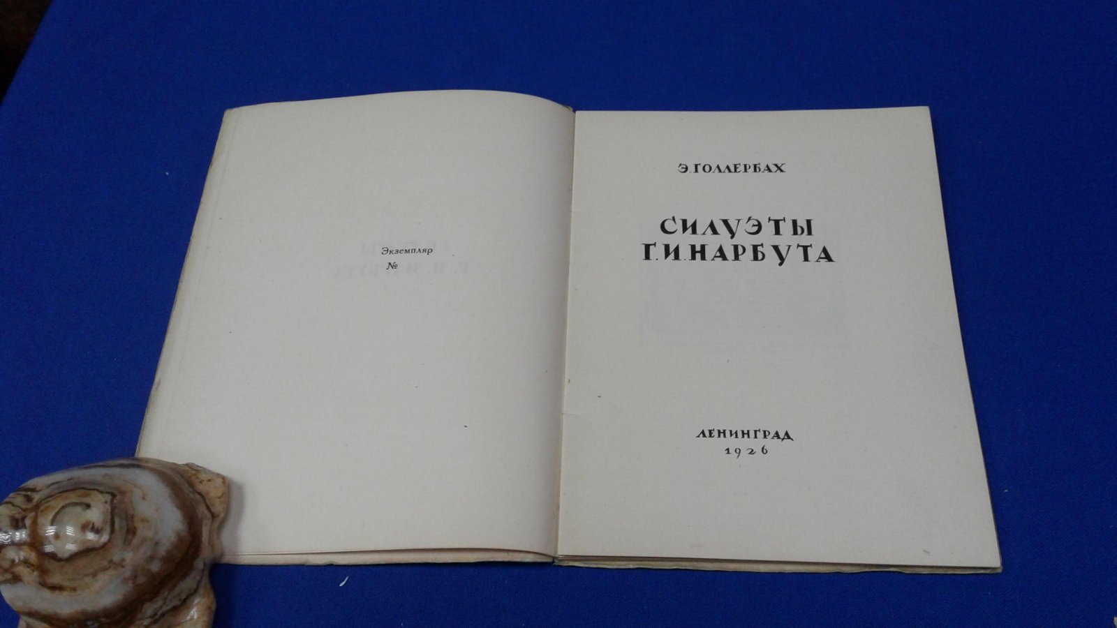 Голлербах Э. Силуэты Г.И.Нарбута