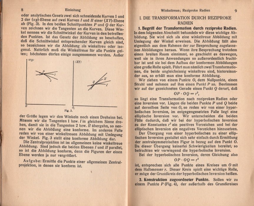 Wicke  E. Konforme Abbildung (Конформное отображение).