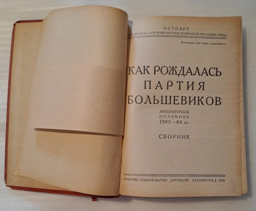 Как рождалась партия большевиков. Литературная полемика 1903-04 гг.