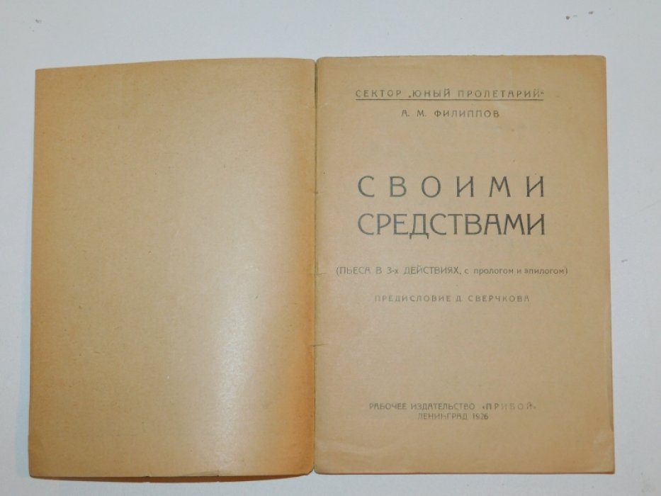 Филиппов А. М. Своими средствами.