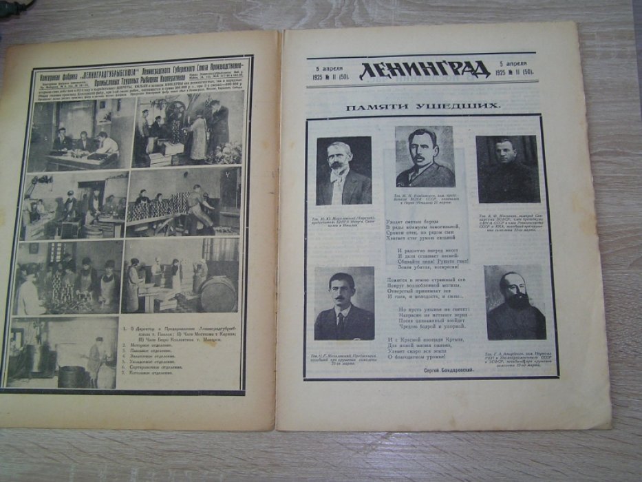 Ленинград. №11 1925 г. Журнал