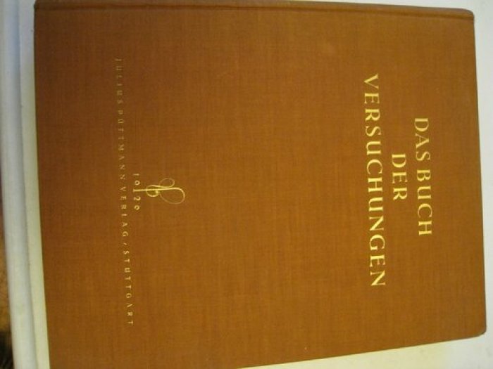 Bredt E.W. Das buch der versuchungen.