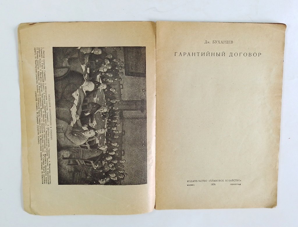 Бухарцев, Д. Гарантийный договор.
