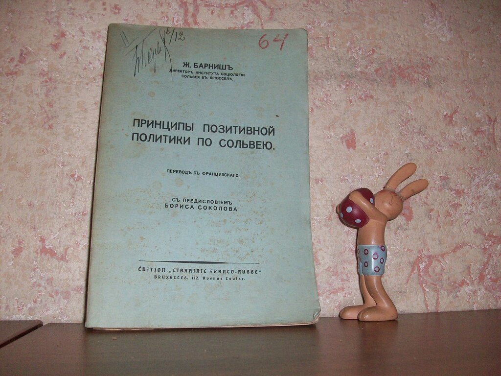 Барниш Ж. Принципы позитивной политики по Сольвею.