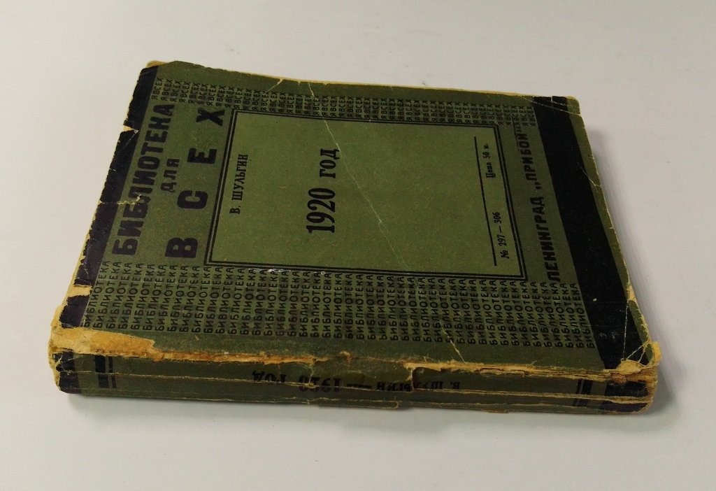 Шульгин, В. 1920 год.