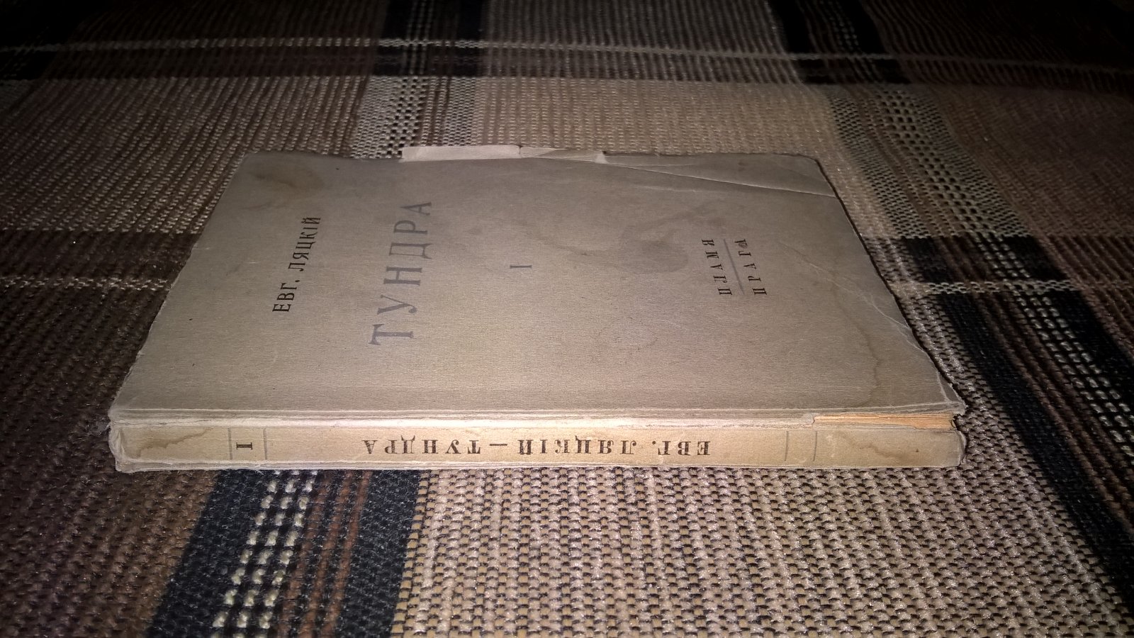 Ляцкий Евг. Тундра. Роман из беженской жизни. Т.1.