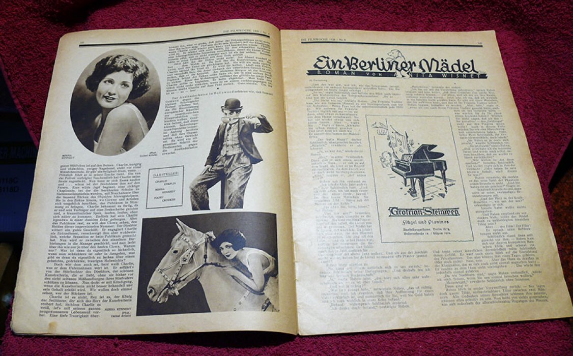 Die filmwoche. 1928. Кинонеделя.