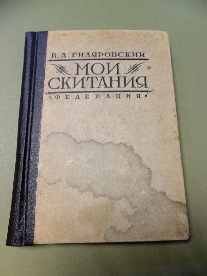 Гиляровский Вл. Мои скитания. Повесть бродяжной жизни.