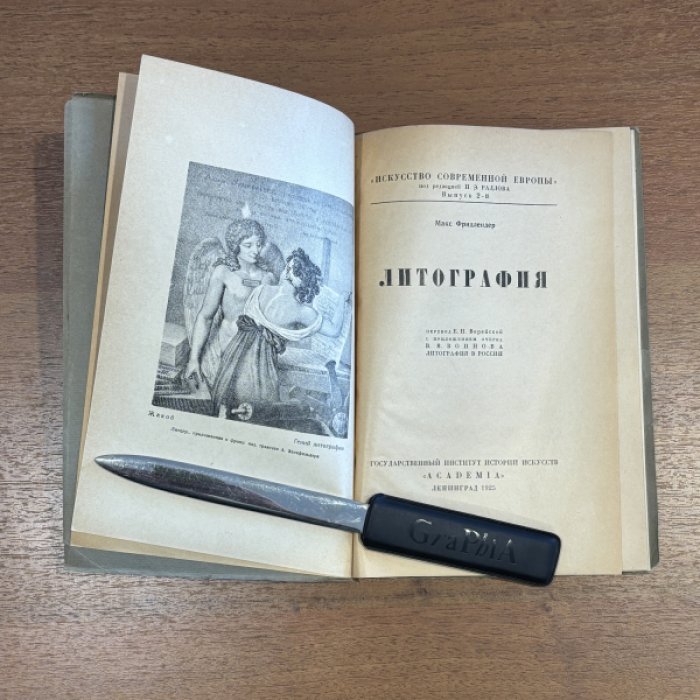 Фридлендер М. Литография.