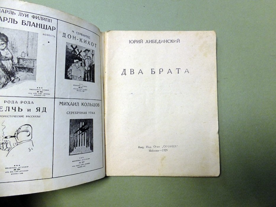 Либединский Ю. Два брата.