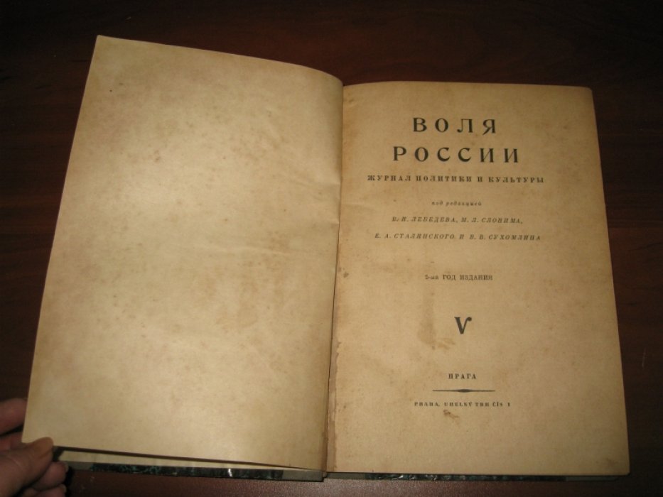 Воля России. Выпуск 5.