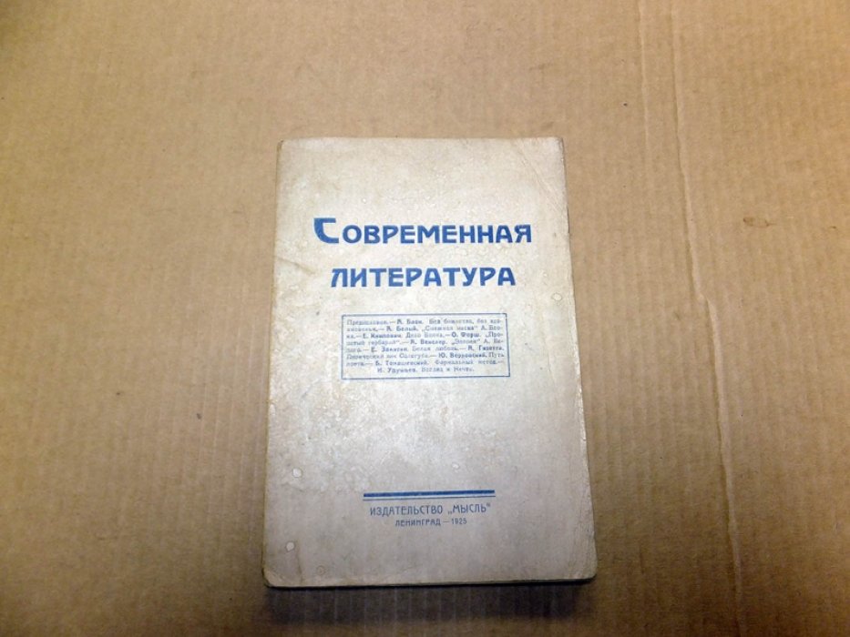 Современная литература. Сборник статей.