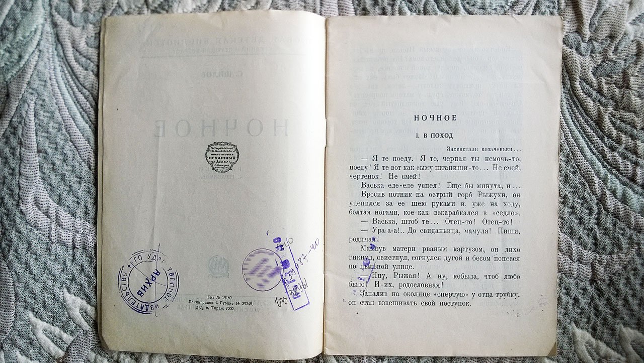 Шилов С. Ночное.