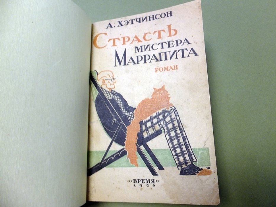 Хэтчинсон А. Страсть мистера Маррапита.