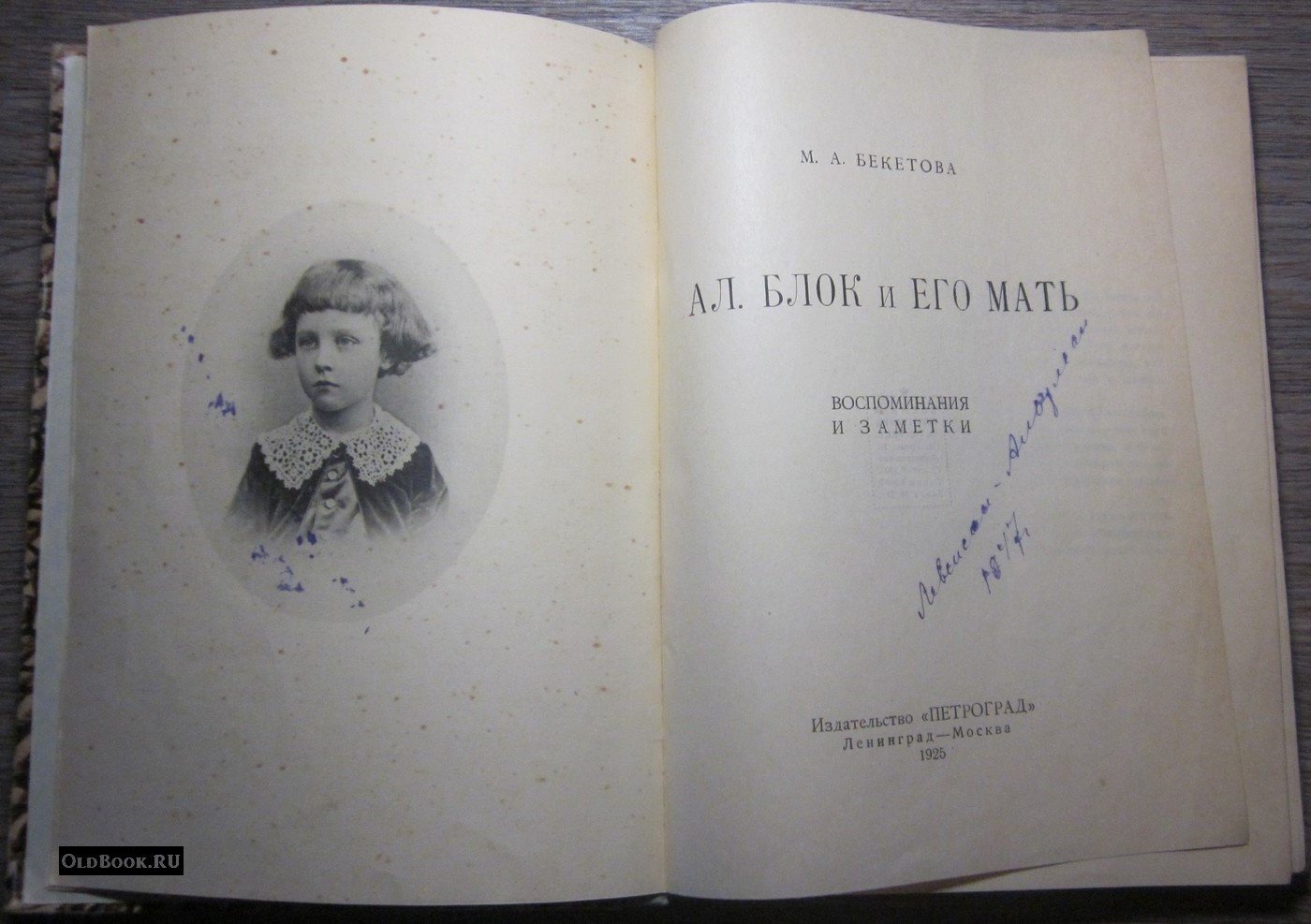 Бекетова М.А. Ал. Блок и его мать.