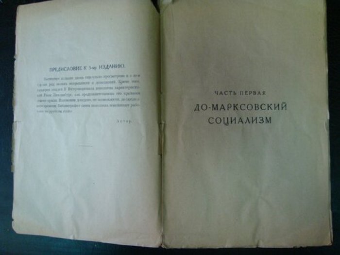 Горев Б.И. История социализма в связи с развитием рабочего движения. В двух томах. Том I. Социализм на Западе.