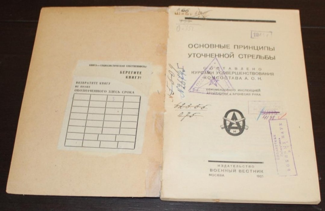 Основные принципы уточненной стрельбы.