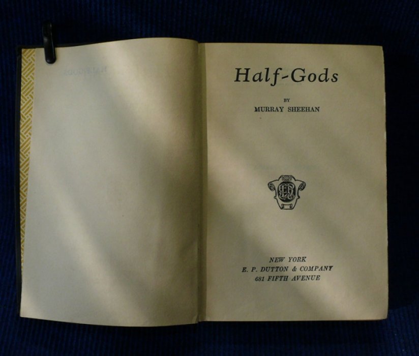 Sheehan Murray. Half-Gods. (Полубоги)