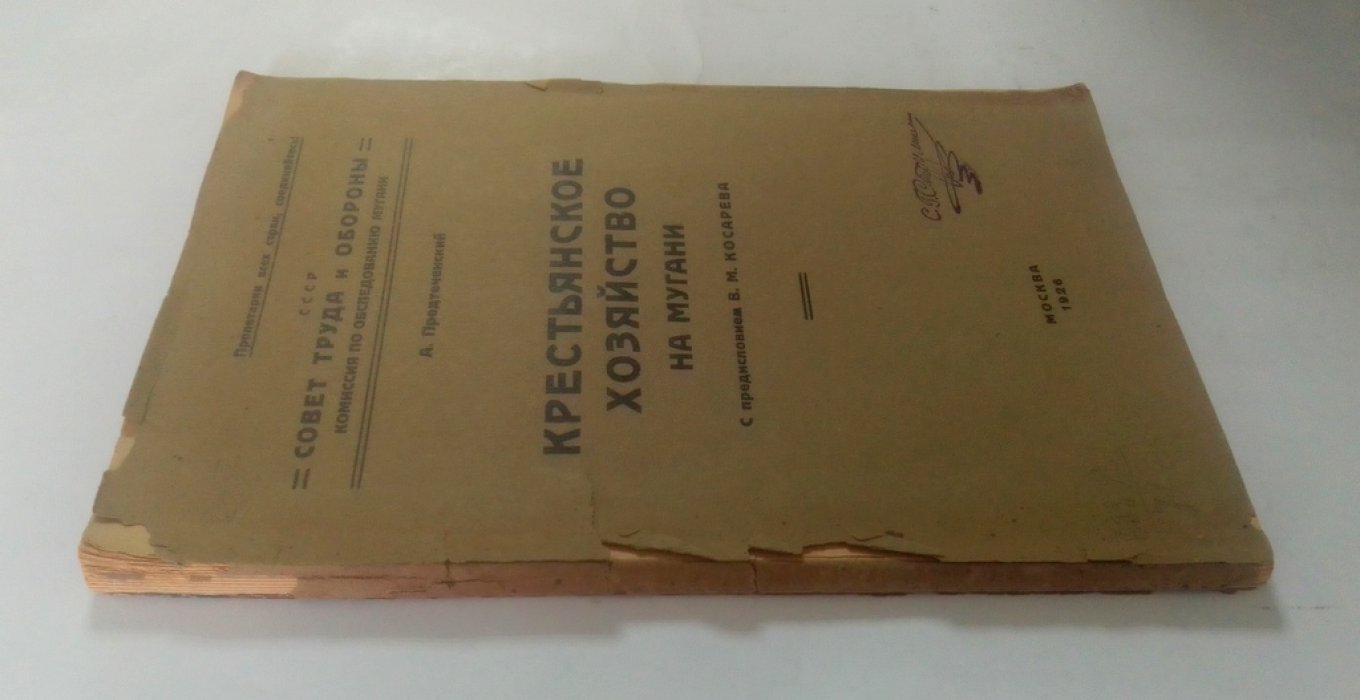 Предтеченский, А. Крестьянское хозяйство на Мугани.