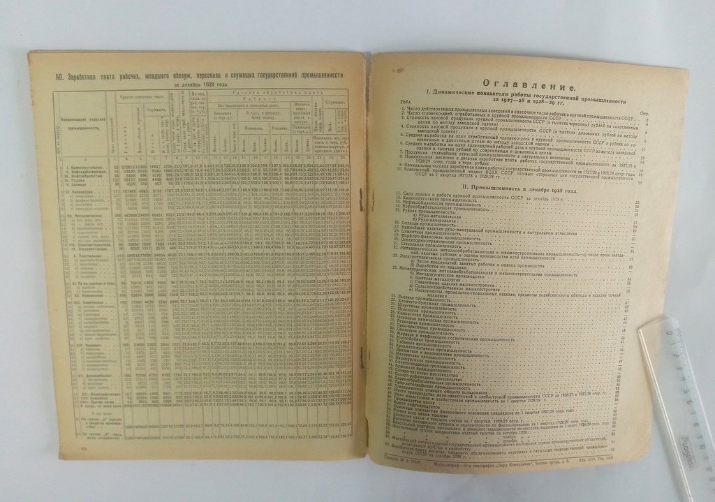Ежемесячный статистический бюллетень. №3 (66). Декабрь 1923-1929 г.