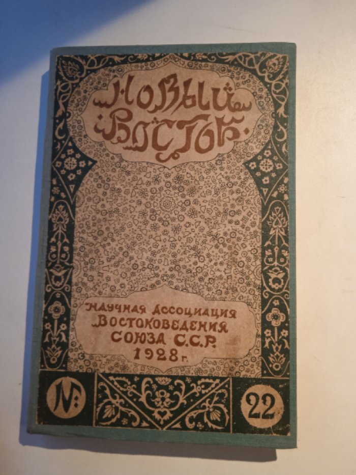 Новый Восток. Книга 22-я