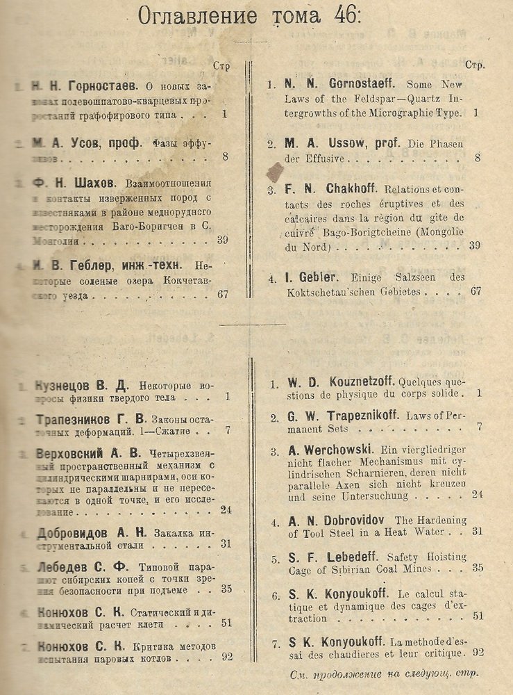 Известия Томского технологического института. том 46 .