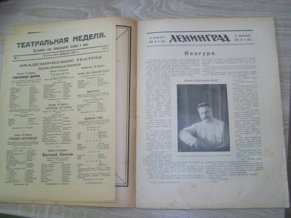 Ленинград. № 4 1925 г. Журнал