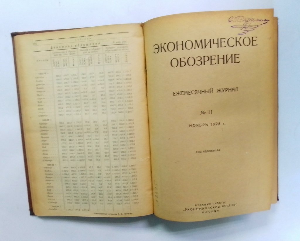 Экономическое обозрение.