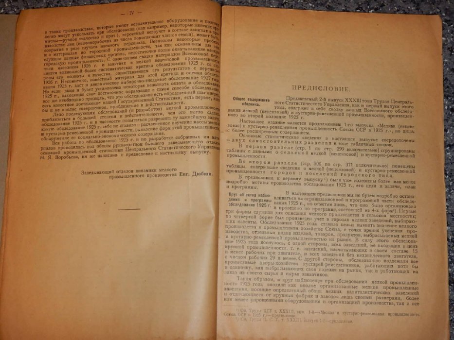 Мелкая и кустарно-ремесленная промышленность СССР в 1925 г.