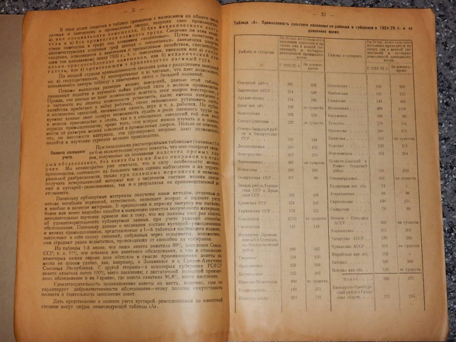 Мелкая и кустарно-ремесленная промышленность СССР в 1925 г.