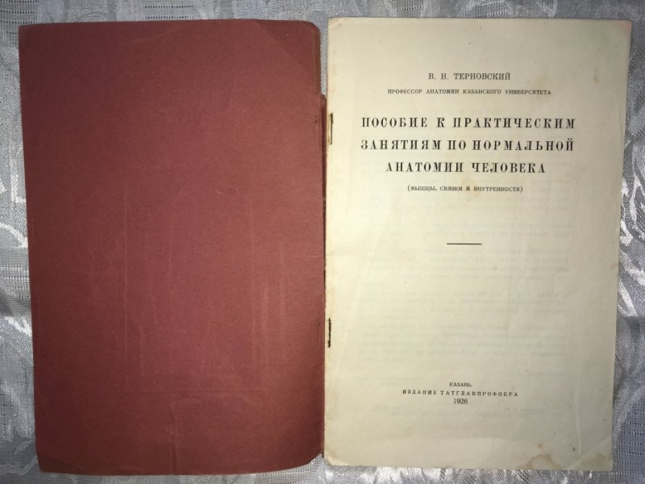 Терновский В.Н. Пособие к практическим занятиям по нормальной анатомии человека. Мыщцы, Связки и Внутренности.