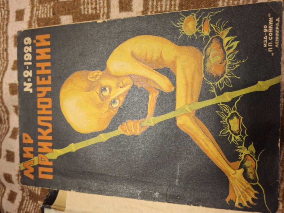 Журнал Мир приключений № 2 за 1929 год.