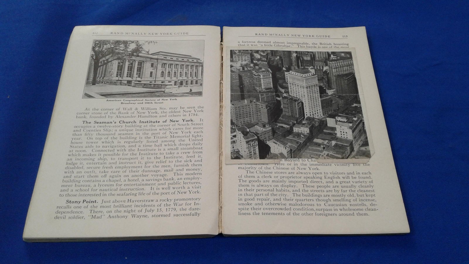 Guide to New York City and environs.