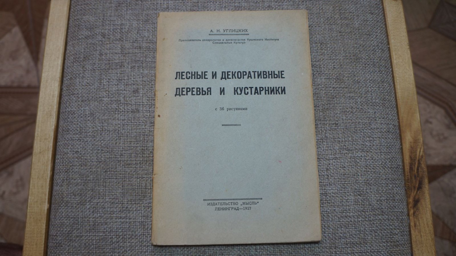 Углицких А. Н. Лесные и декоративные деревья и кустарники. С 36 рисунками