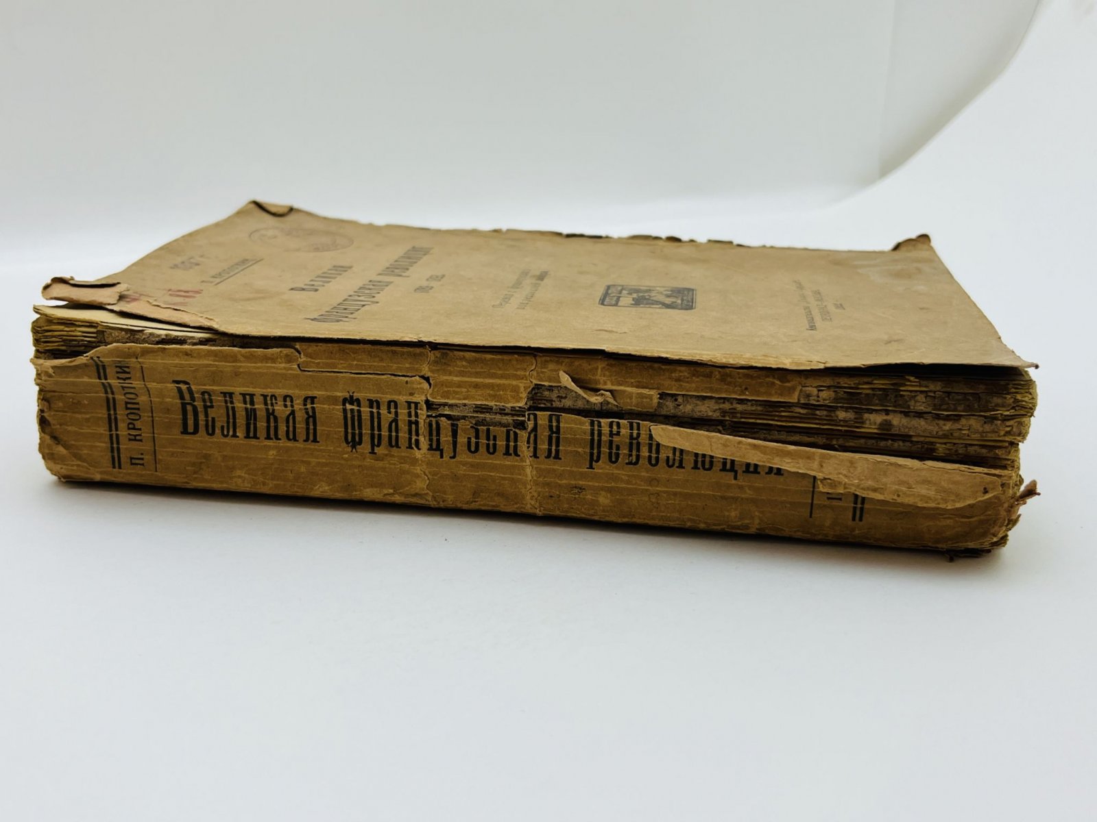 Кропоткин Петр Алексеевич. Великая французская революция: 1789-1793.
