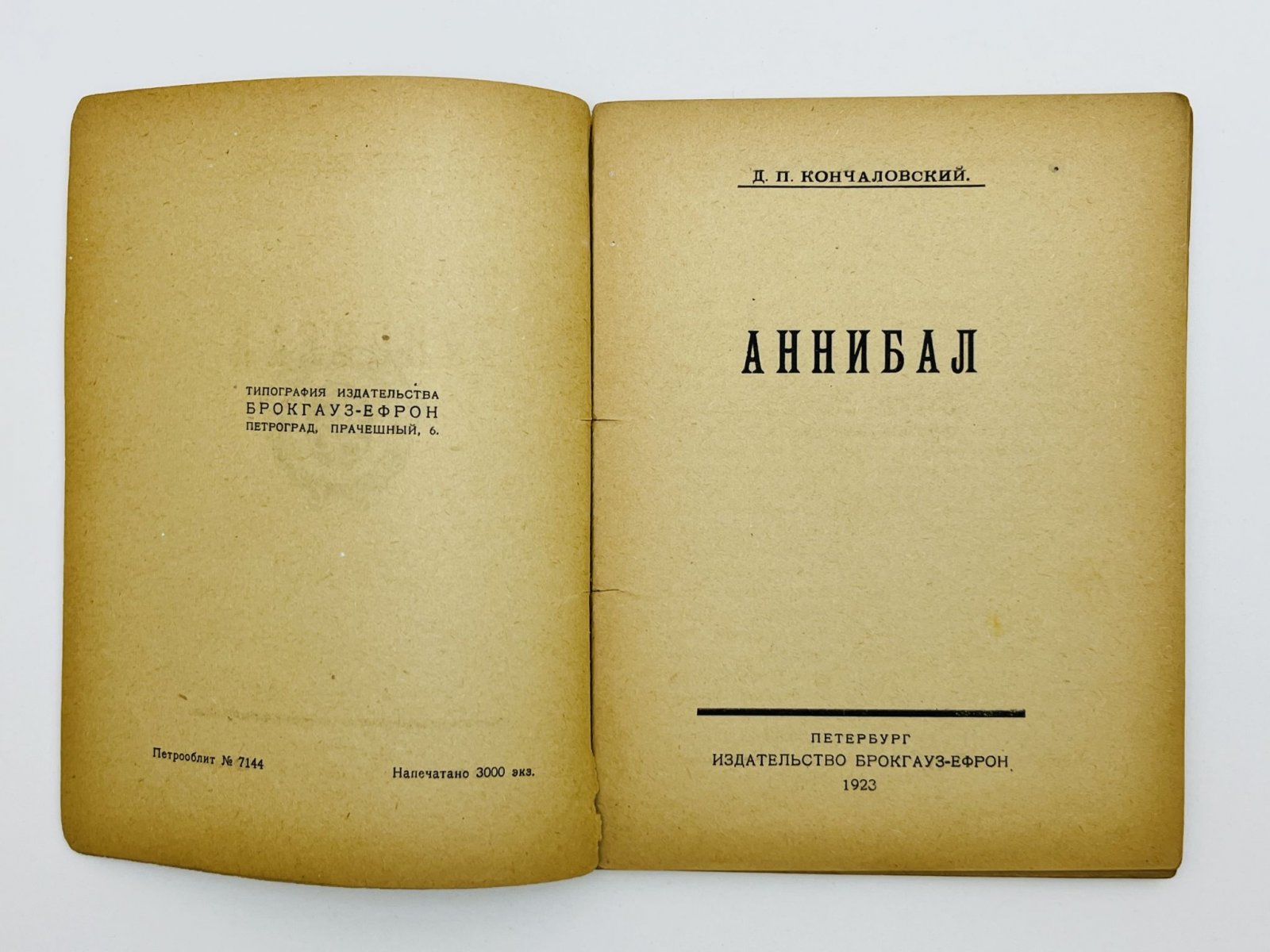 Кончаловский Д.П. Аннибал.