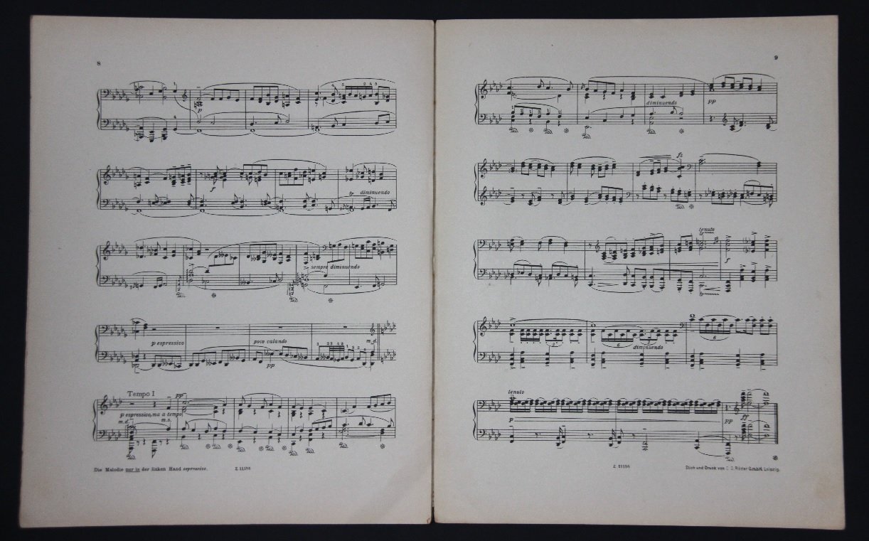 Метнер, Николай. Сказка (русская) для фортепиано (Op.42 N1). Ноты.