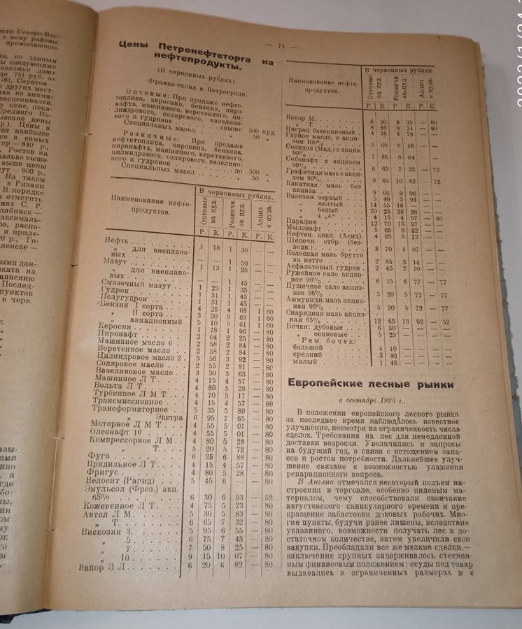 Лесное хозяйство, лесопромышленность и топливо. № 1, 2-3,4, 1923 г.