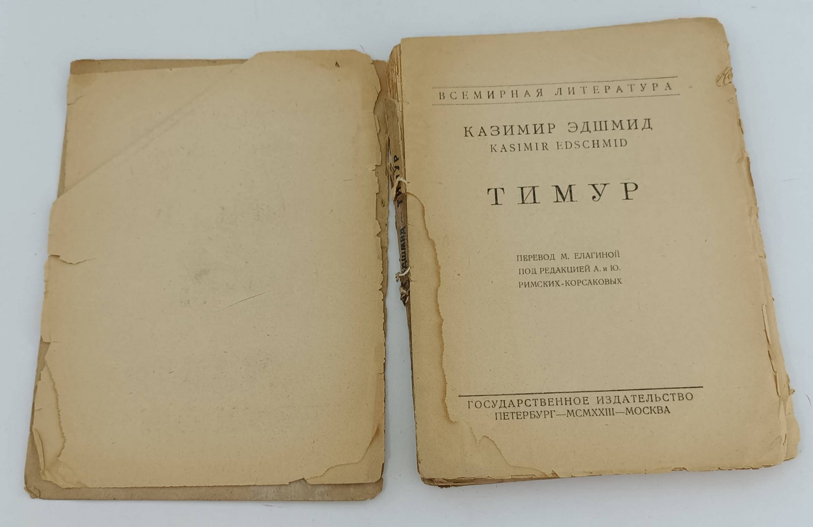 Эдшмит Казимир. Тимур.