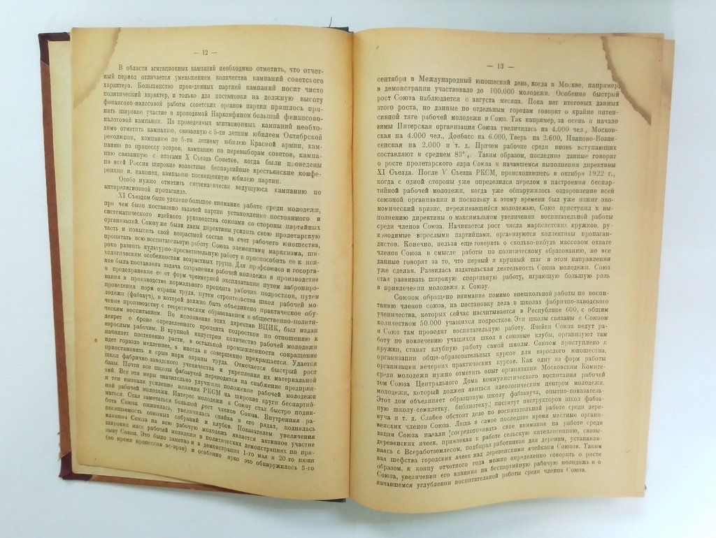 Итоги Партийной работы за год 1922-1923.